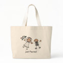 Just Married totebag