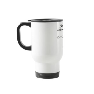 Just Married Travel Mug