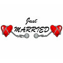 Just Married t-shirts by serenitystudios Just Married t-shirts