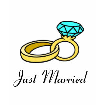 Just Married t-shirts