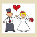 Just Married! Wedding Couple Poster posters by fat_fa_tin Just Married! Wedding Couple Poster posters