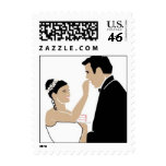 Just Married Wedding Postage Stamp