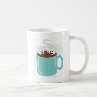 Just Marshmellows in Chocolate Mugs