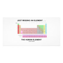 Just Missing An Element ... The Human Element Photo Cards