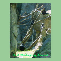 Just Monkeying Around posters