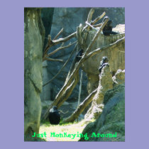 Just Monkeying Around posters
