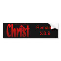 Just One Drop ~ Romans 5:8,9 bumpersticker