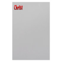 Just One Drop - Romans 5:8,9 Custom Stationery