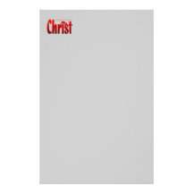 Just One Drop - Romans 5:9 Custom Stationery