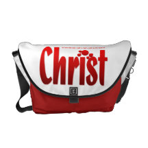 Just One Drop - Romans 5:9 Messenger Bag