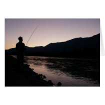 Just One More Cast! Greeting Card
