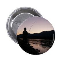 Just One More Cast! Pinback Buttons
