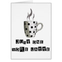 JUST ONE MORE LATTE cards by dgpaulart JUST ONE MORE LATTE cards