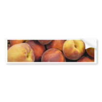 Just Peachy bumper stickers by Debrene Just Peachy bumper stickers