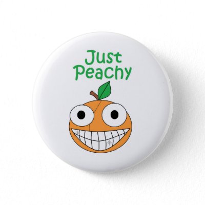 Just Peachy Button