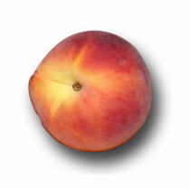 "Just Peachy" Magnet photo sculptures