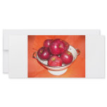 Just Picked Apples Rack Card Design