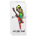 Just play loud! rack cards