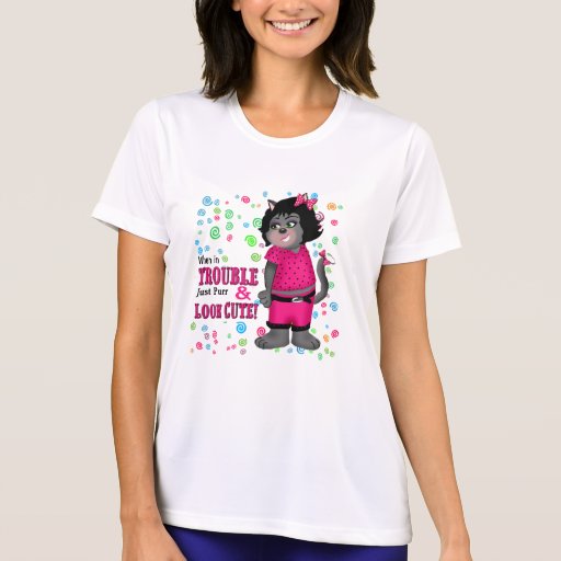 Just Purr & Look Cute! Tees