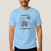 Just Relax Just Inhale and Exhale (Respiratory) T Shirts