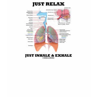 Just Relax Just Inhale and Exhale (Respiratory) shirt