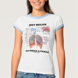 Just Relax Just Inhale and Exhale (Respiratory) shirt