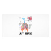 Just Respire Photo Greeting Card