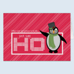Just Say Ho Greeting Card cards