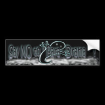 Just say NO bumper stickers