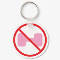 Just say NO keychain by AoifeFey Just say NO keychain