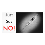 Just Say No Picture Card