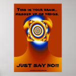 "JUST SAY NO!!!" posters