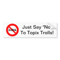 Just say "No" to ACOG! bumper stickers