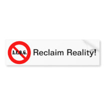 Just say "No" to ACOG! bumper stickers