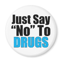 Just Say No To Drugs Magnets