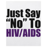Just Say No To HIV-AIDS Flyer Design