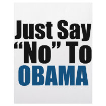 Just Say No To Obama letterhead