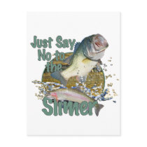 Just say no to the slimer postcard