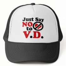Just Say no to Valentines day Trucker Hats