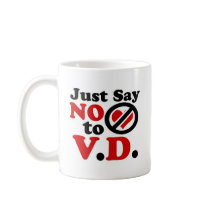 Just Say no to Valentines day mugs