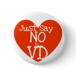 Just say no to VD Pinback Buttons