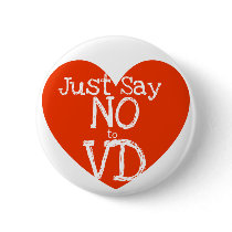 Just say no to VD Pinback Buttons