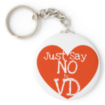 Just say no to VD Key Chain