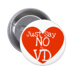 Just say no to VD Pinback Buttons