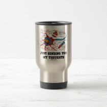 Just Sending You My Thoughts (Neuron / Synapse) mugs