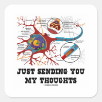 Just Sending You My Thoughts (Neuron / Synapse) stickers