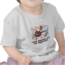 Just Sending You My Thoughts (Neuron / Synapse) t-shirts
