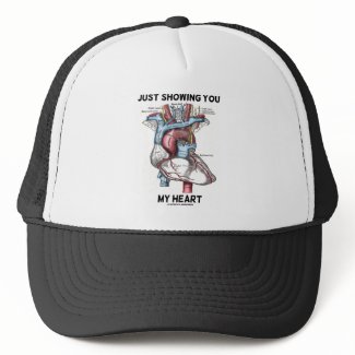 Just Showing You My Heart (Anatomical Heart) hat