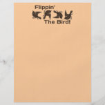Just Silly "Flippin' The Bird" Full Color Flyer