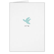 Just Sing Birth Announcement Greeting Cards